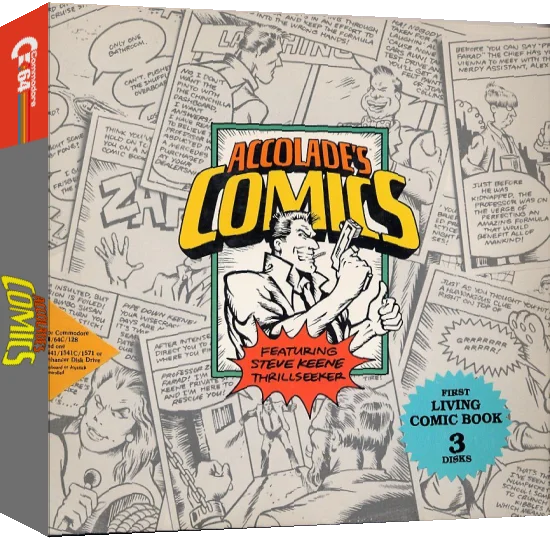 Accolade Comics - Steve Keene, Private Spy — box-3D (US)