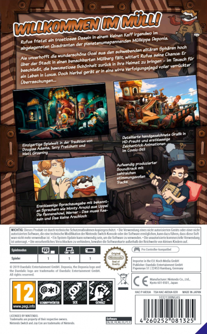 Deponia — box-2D-back (DE)