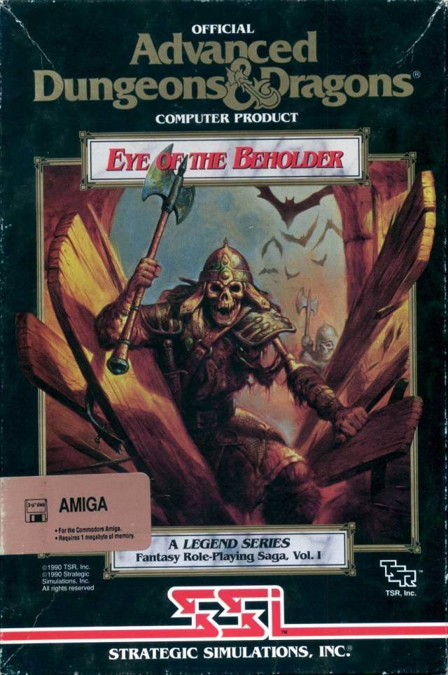 Advanced Dungeons & Dragons - Eye of the Beholder - A Legend Series Fantasy Role-Playing Saga, Vol.I box art