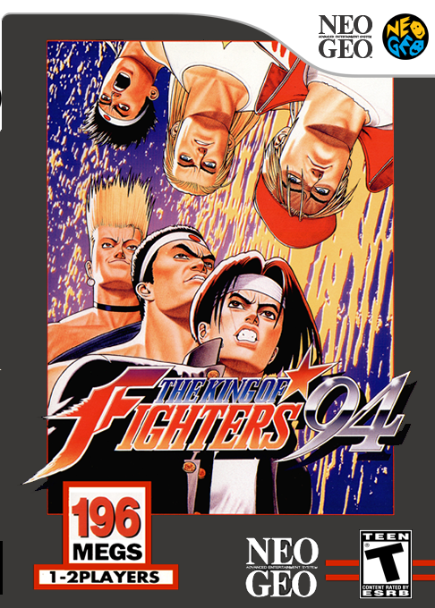 King Of Fighters '94, The box art