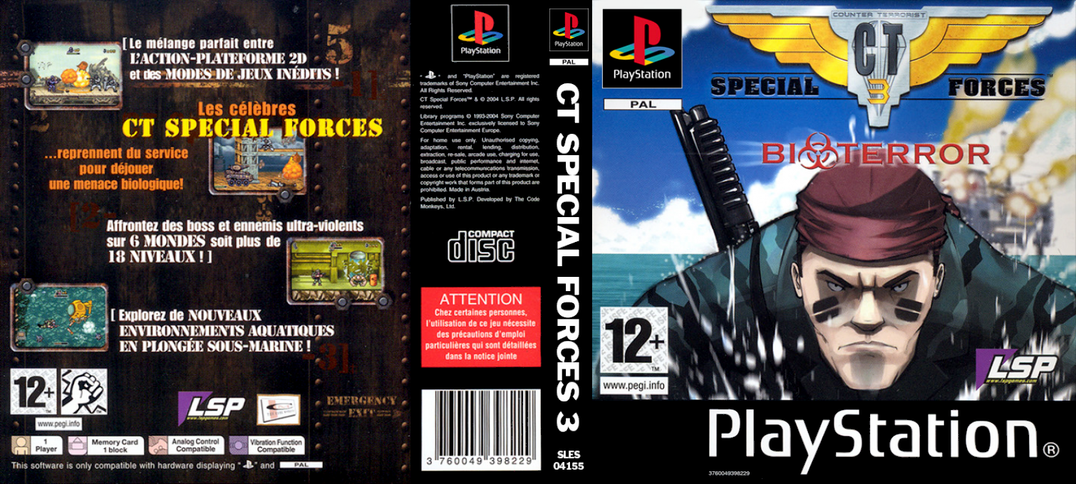 Ct Special Forces 3 - Bioterror — box-texture (FR)