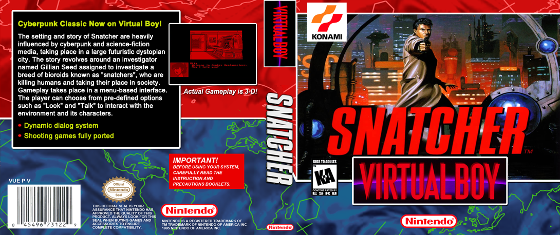 Snatcher — box-texture (US)