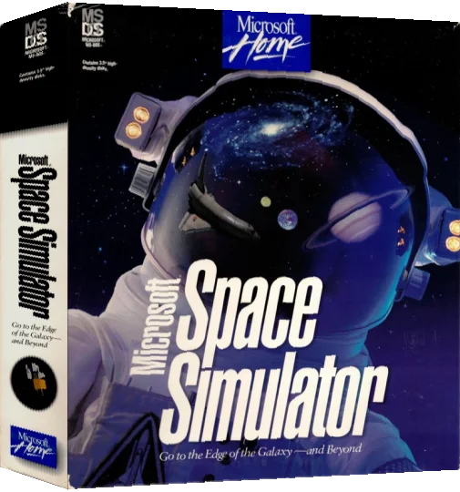 Microsoft Space Simulator — box-3D (US)