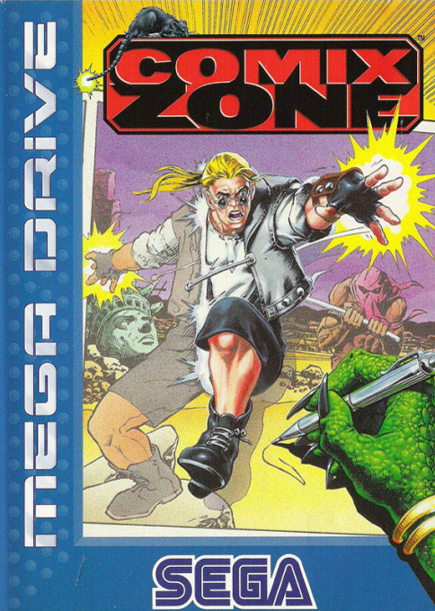 Comix Zone — box-2D (EU)