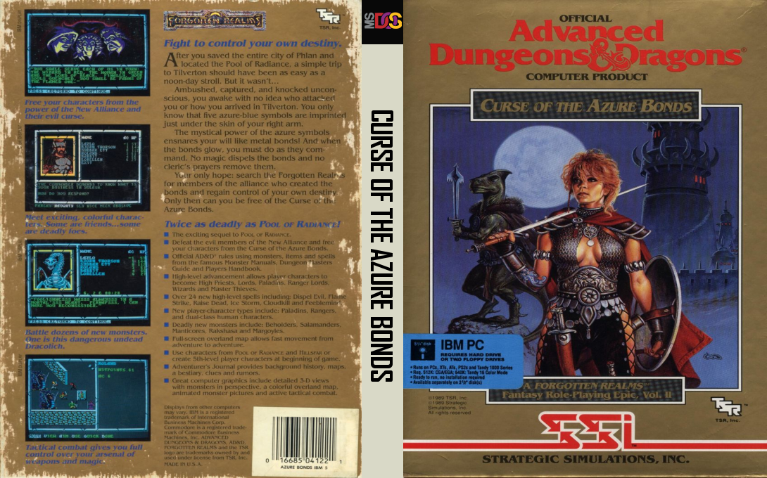 Curse Of The Azure Bonds — box-texture (US)