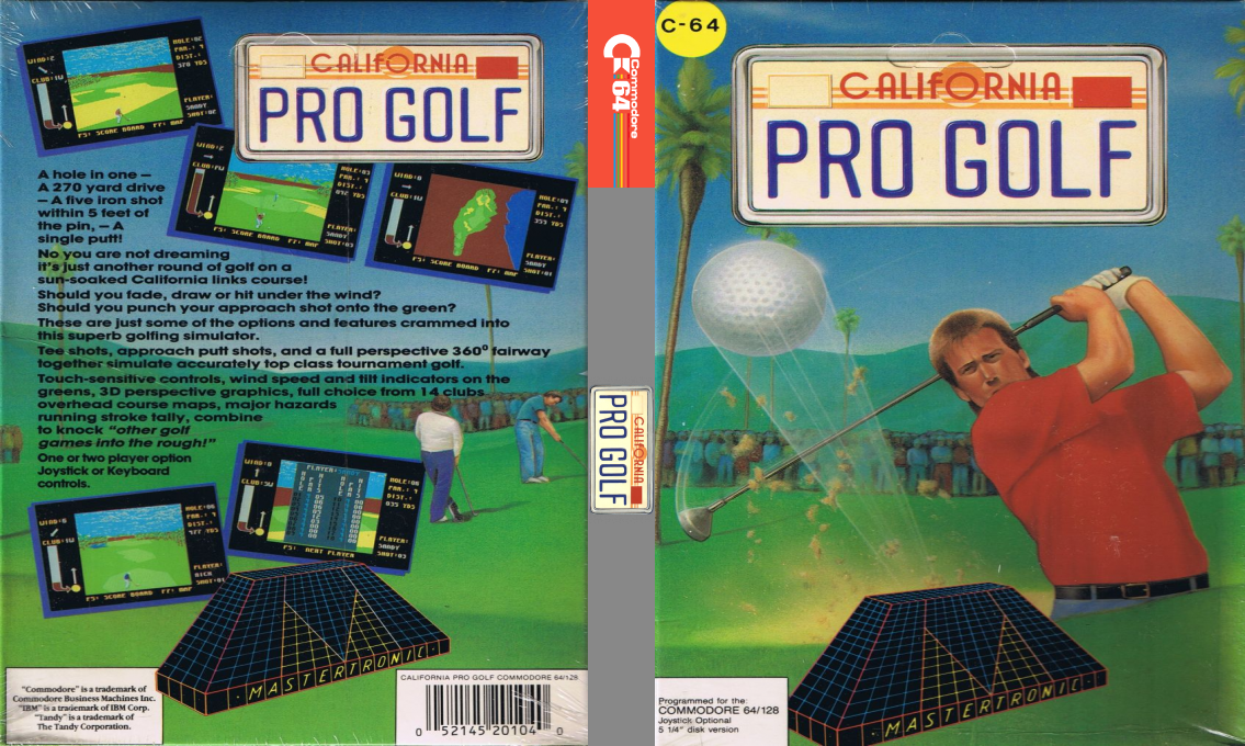 California Pro Golf — box-texture (US)