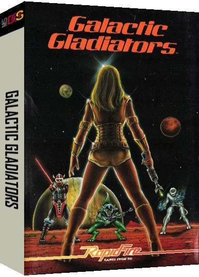 Galactic Gladiators — box-3D (US)