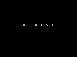 Buckaroo Banzai — sstitle (EU)