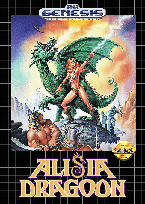 Alisia Dragoon box art