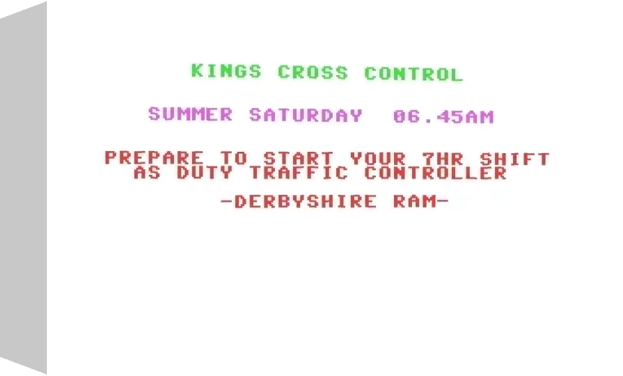 Rail Traffic Control : Kings Cross — box-3D (WOR)