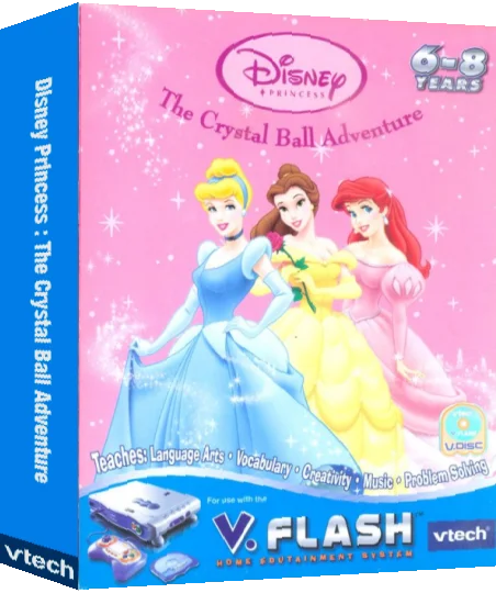 Disney Princess - The Crystal Ball Adventure — box-3D (US)