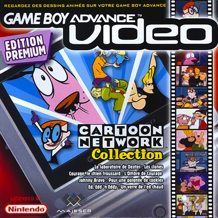 Game Boy Advance Video : Cartoon Network Collectio — box-2D (FR)