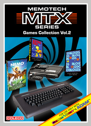 Memotech MTX Series - Games Collection Vol 2 box art