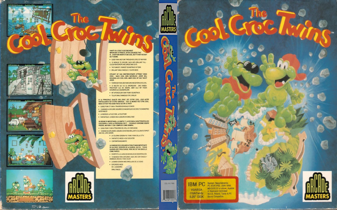 Cool Croc Twins, The — box-texture (EU)