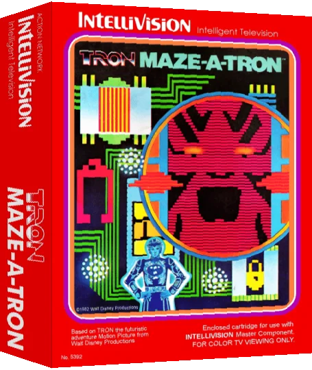 TRON Maze-A-Tron — box-3D (WOR)