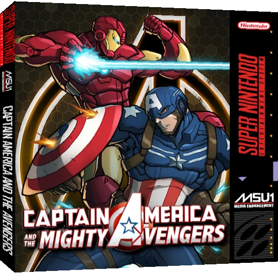 Captain America and the Avengers — box-3D (US)
