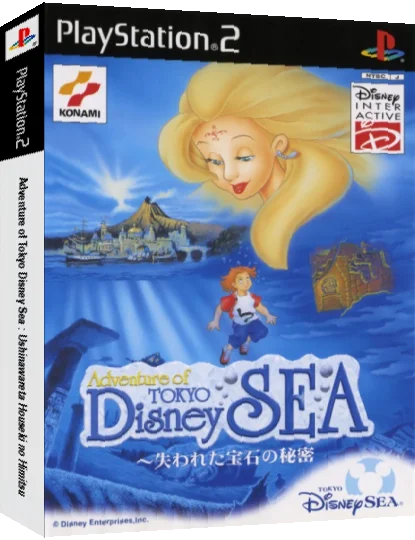 Adventure of Tokyo Disney Sea - Ushinawareta Houseki no Himitsu — box-3D (JP)