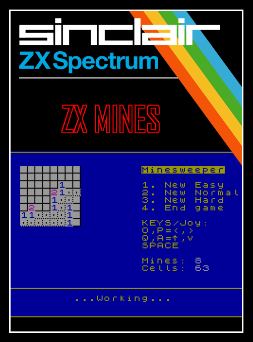 Zx Mines box art