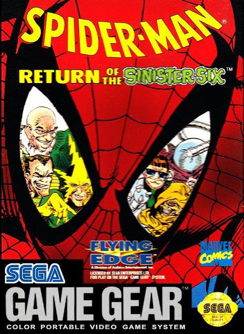 Spider-man - Return Of The Sinister Six box art