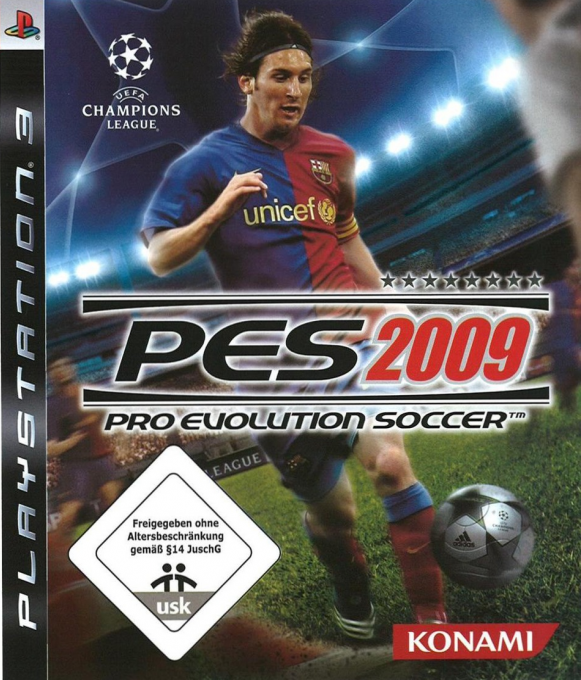 PES 2009 - Pro Evolution Soccer — box-2D (DE)