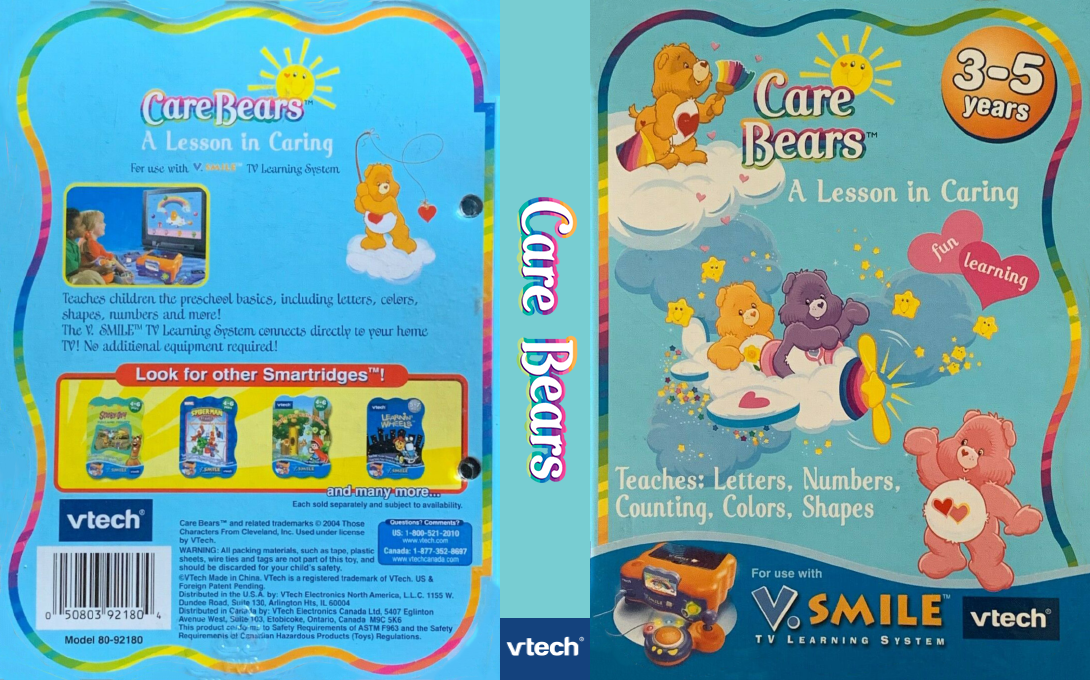 Care Bears - A Lesson In Caring — box-texture (US)