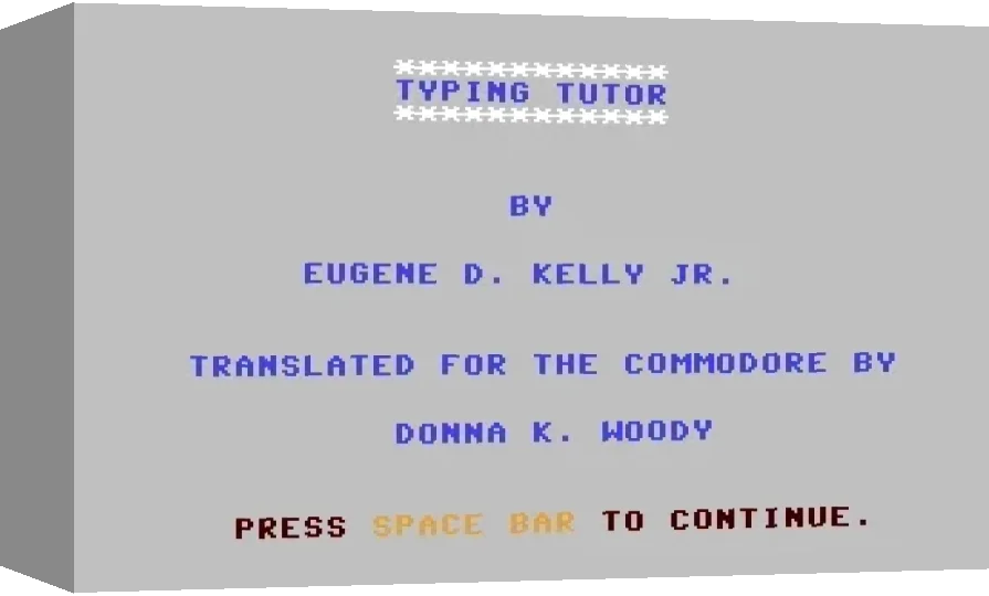 Typing Tutor — box-3D (WOR)
