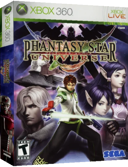 Phantasy Star Universe — box-3D (US)