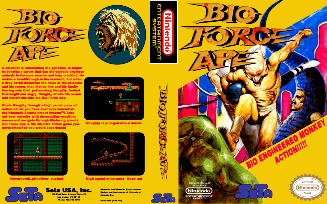 Bio Force Ape — box-texture (US)