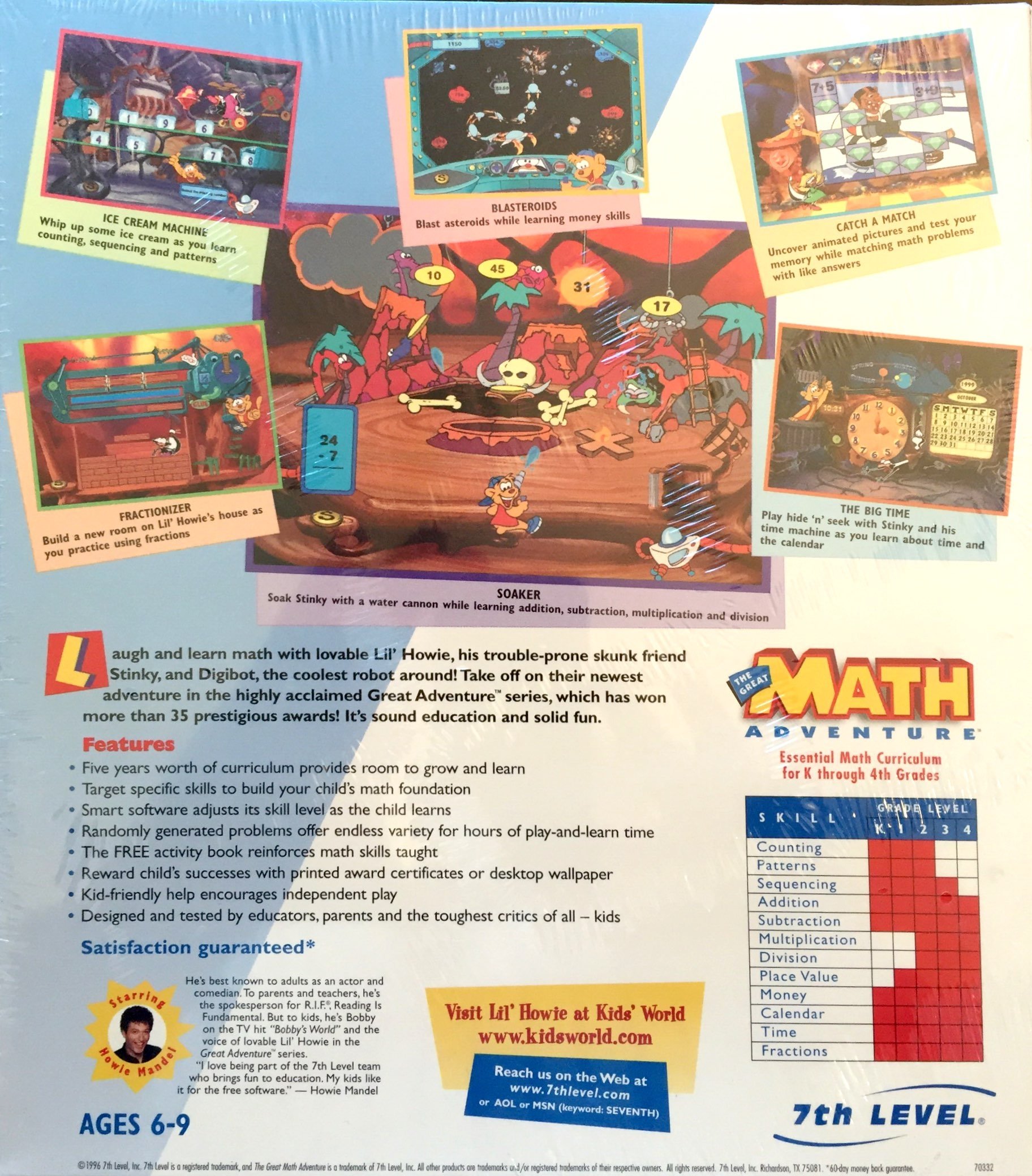 Great Math Adventure — box-2D-back (WOR)