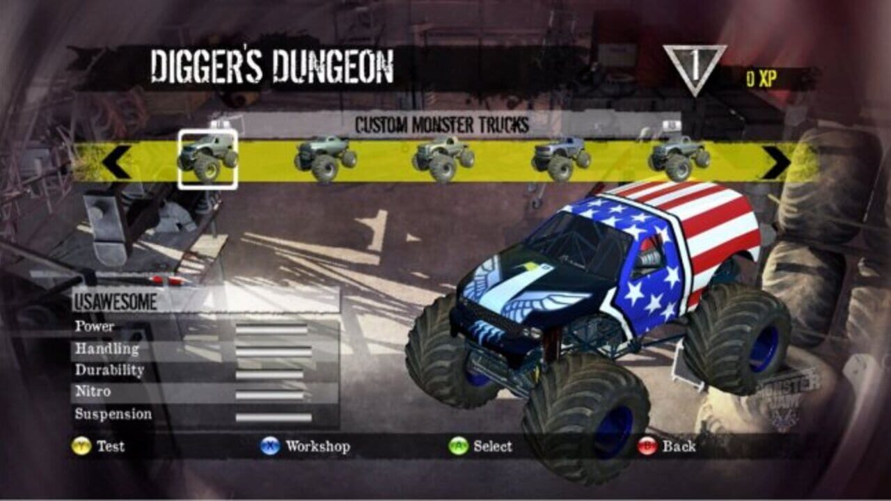 Monster Jam - Path of Destruction — screenshot (WOR)