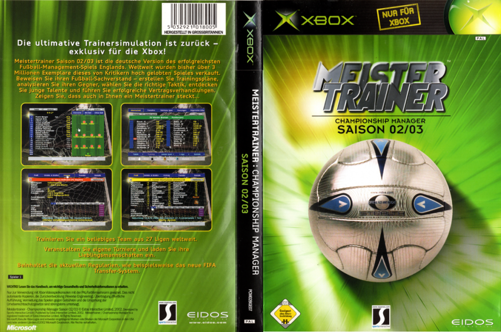 Championship Manager - Season 02-03 — box-texture (DE)