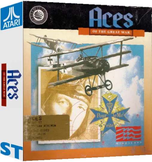 Blue Max - Aces Of The Great War — box-3D (EU)