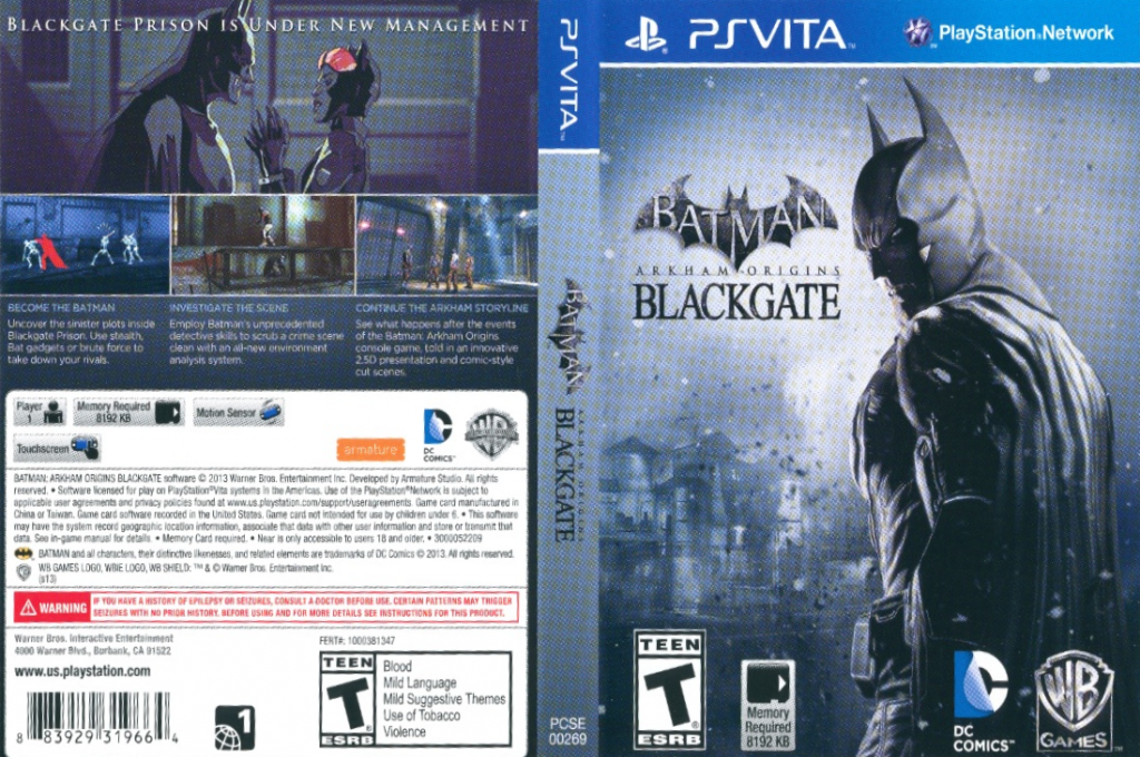 Batman Arkham Origins Blackgate — box-texture (US)
