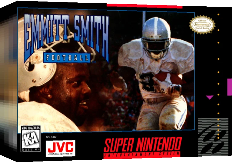 Emmitt Smith Football — box-3D (US)