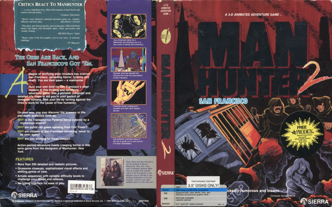 Manhunter 2 - San Francisco — box-texture (US)