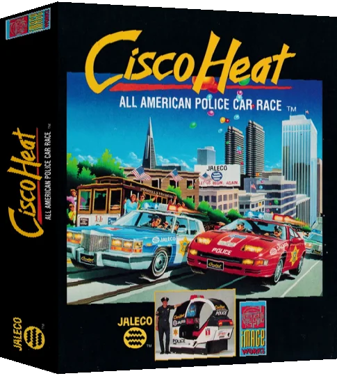 Cisco Heat - All American Police Car Race — box-3D (EU)