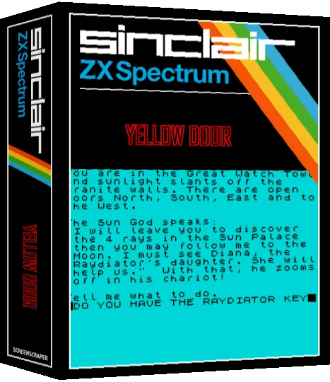 Yellow Door — box-3D (SS)