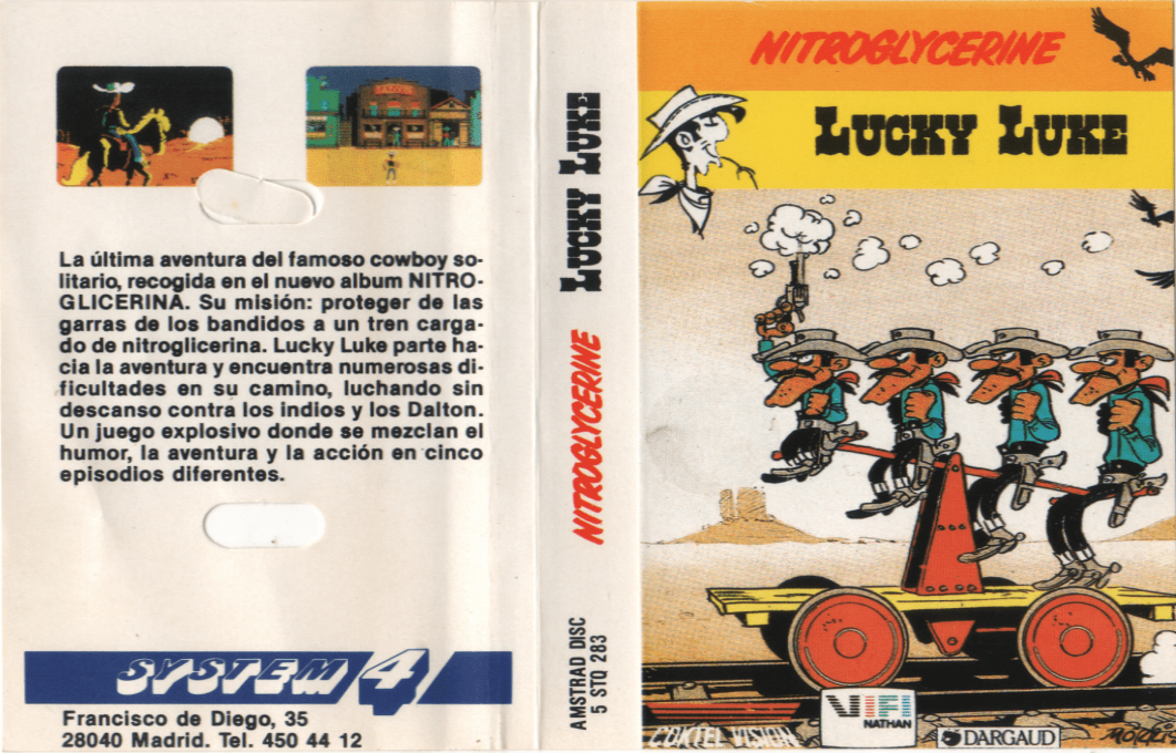 Lucky Luke - Nitroglycerine — box-texture (SP)