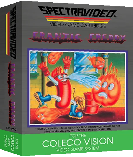 Frantic Freddy — box-3D (US)
