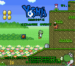 Yoshi's Strange Quest — sstitle (WOR)