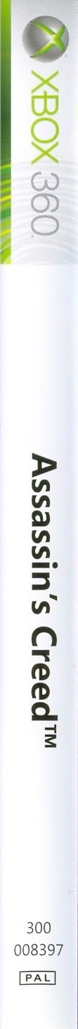 Assassin's Creed — box-2D-side (SP)
