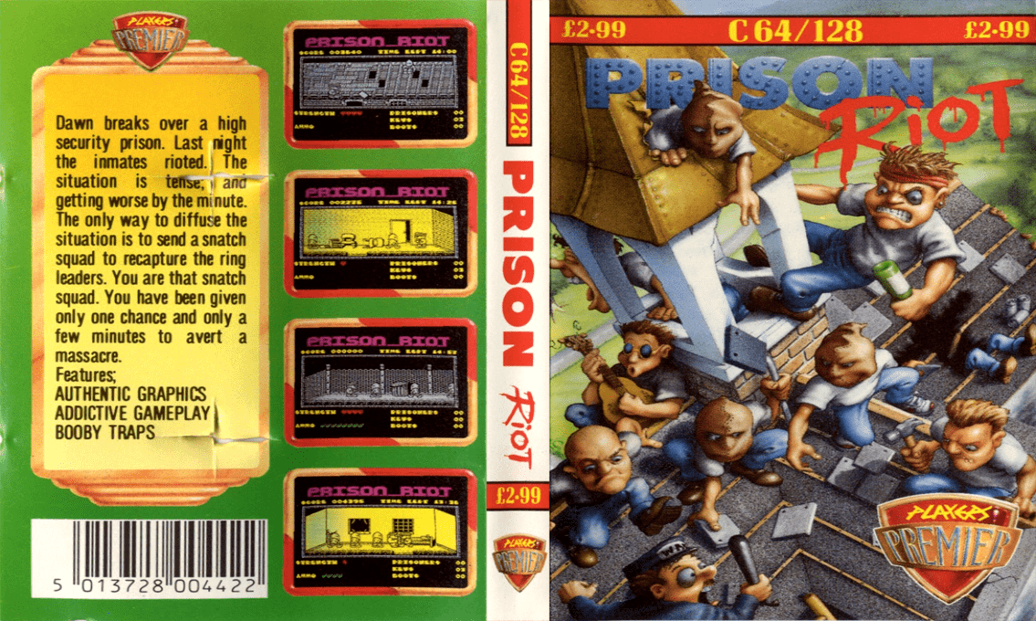 Prison Riot — box-texture (EU)