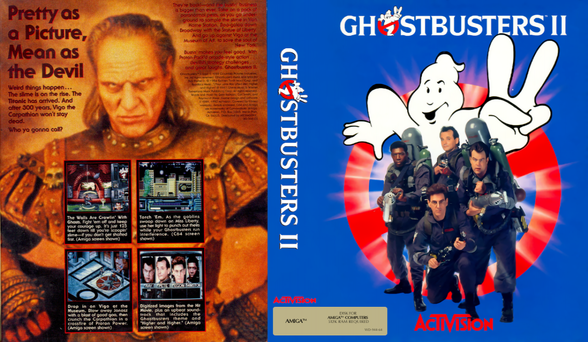 Ghostbusters II — box-texture (US)