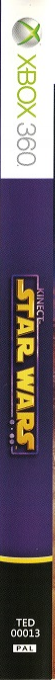 Kinect Star Wars — box-2D-side (FR)