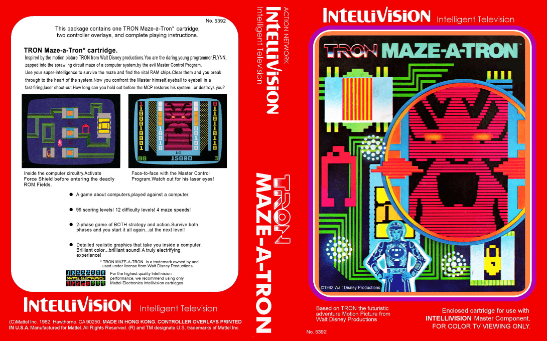TRON Maze-A-Tron — box-texture (WOR)