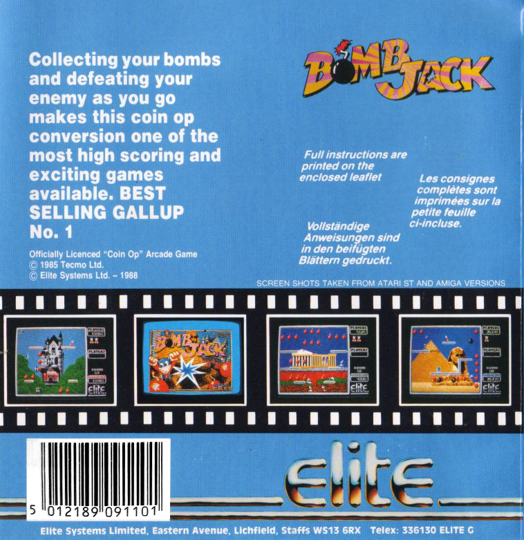 Bomb Jack — box-2D-back (CUS)