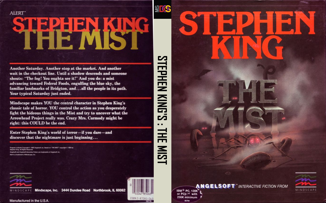 Stephen King's - The Mist — box-texture (US)