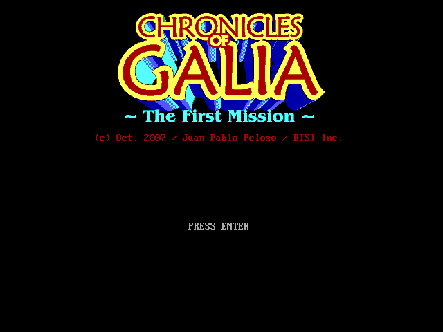 Chronicles of Galia - The First Mission box art