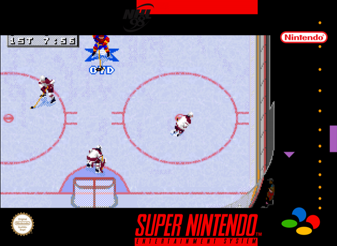 NHL 98 — box-2D (SS)