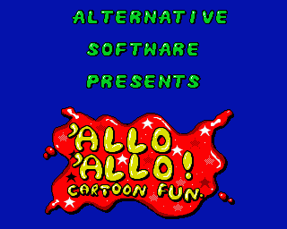 'Allo 'Allo - Cartoon Fun! — sstitle (WOR)
